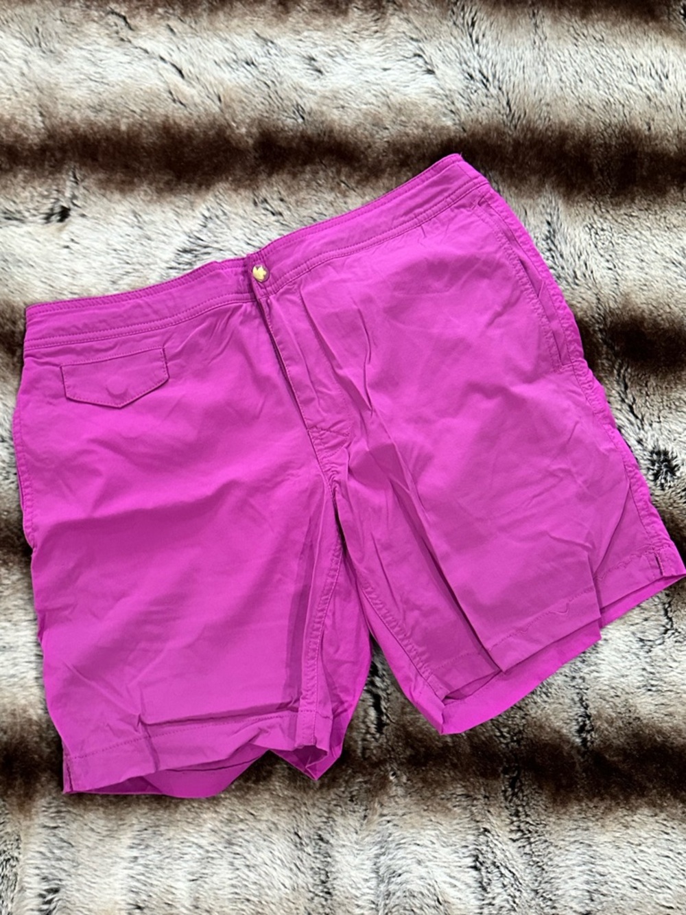 J. Crew Vibrant Fuchsia Cotton Shorts